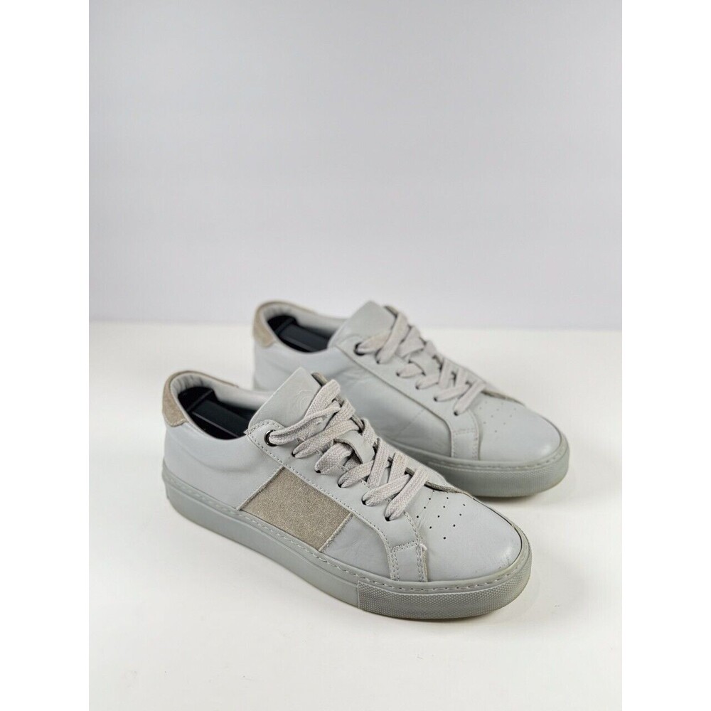 GREATS Brooklyn Sneakers Gray The Royale Leather Casual Sneaker Italian US 7